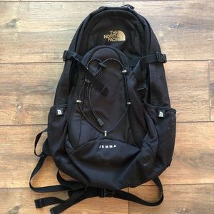 North Face Jenna Black Backpack